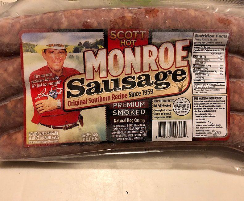 Scott Hot Monroe Sausage